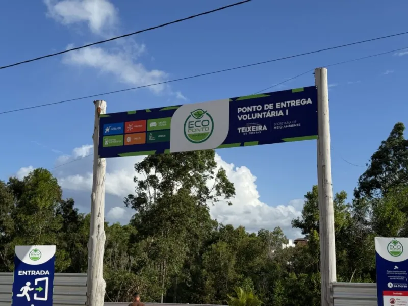 EcoPonto oferece descarte adequado de resíduos e contribui para uma cidade mais limpa e organizada