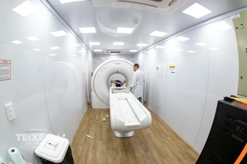 Carreta de Imagem amplia acesso a exames de tomografia e ultrassonografia em Teixeira de Freitas