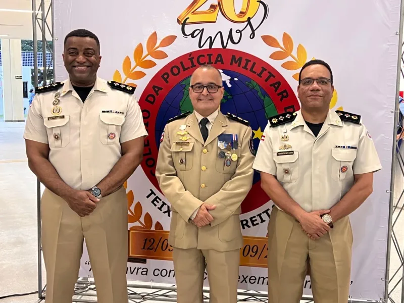 Ten. Cel. Vagner é o novo diretor do Colégio da Polícia Militar de Teixeira de Freitas