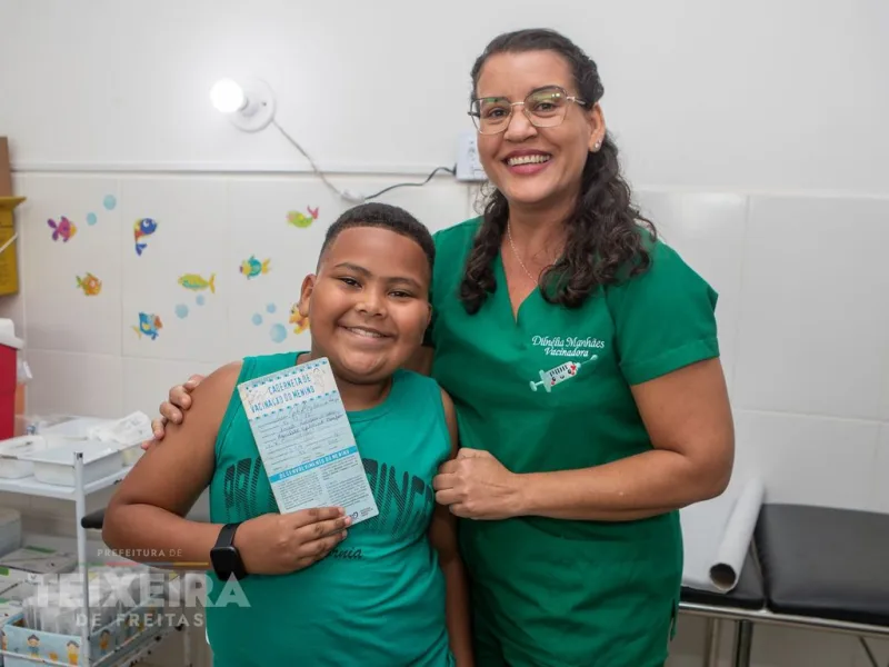 Dia D de Multivacinação atende mais de 1,3 mil pessoas em Teixeira de Freitas