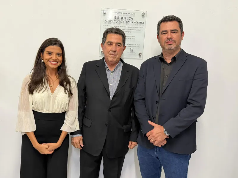 Faculdade Anhanguera inaugura biblioteca e eterniza trajetória do Juiz Roney Cunha Faculdade Anhanguera inaugura biblioteca e eterniza trajetória do Juiz Roney Cunha