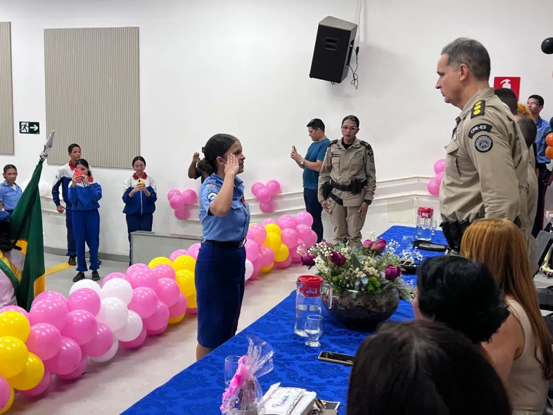 Colégio da Polícia Militar Anísio Teixeira realiza formatura da primeira turma do PROERD de 2026