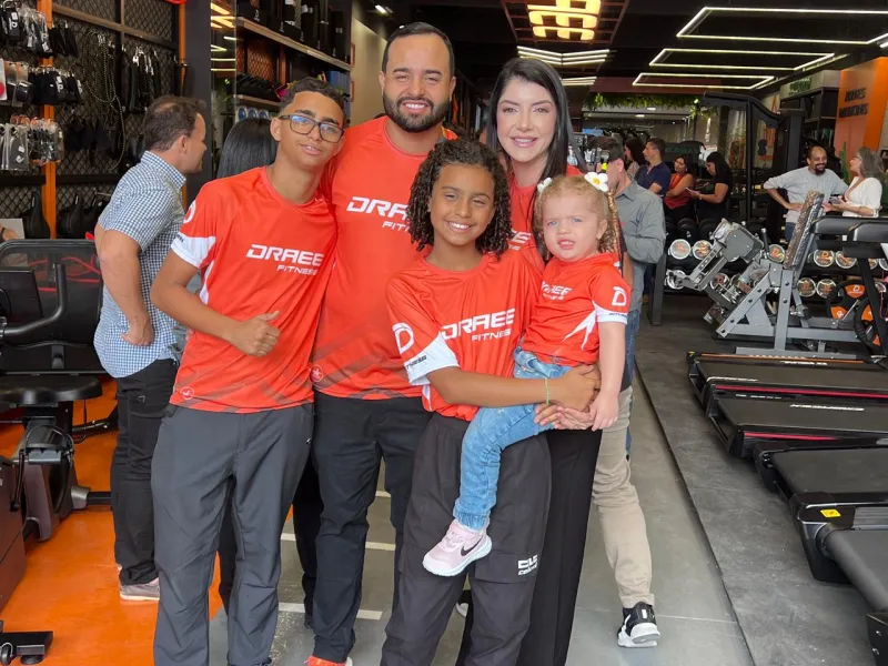 Draee Fitness é inaugurada em Teixeira de Freitas e marca novo capítulo na história da família Baldrae 