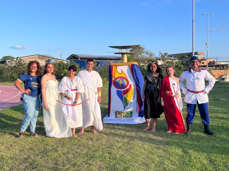 CPM Anísio Teixeira celebra 20 anos com abertura da 2ª Olimpíada Estudantil e revezamento da Tocha Olímpica CPM Anísio Teixeira celebra 20 anos com abertura da 2ª Olimpíada Estudantil e revezamento da Tocha Olímpica