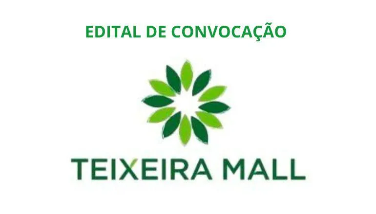 Shopping Teixeira Mall Center convoca condôminos para Assembleia Geral Ordinária no dia 15 de outubro Shopping Teixeira Mall Center convoca condôminos para Assembleia Geral Ordinária no dia 15 de outubro