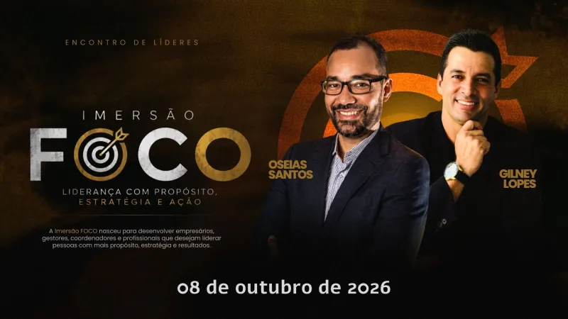 Imersão FOCO reúne líderes e empresários para um dia de desenvolvimento e transformação em Teixeira de Freitas