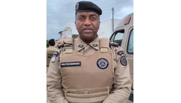 Major Barbosa completa um ano à frente da 87ª CIPM com ações preventivas e de combate à criminalidade em Teixeira de Freitas