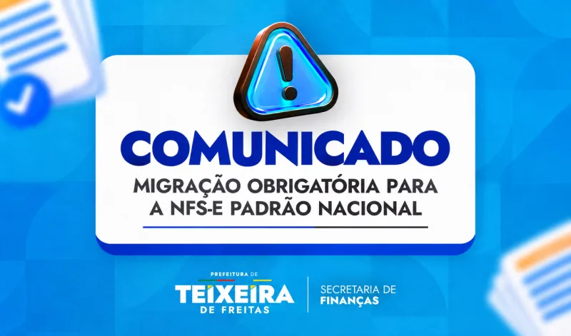 Prefeitura orienta prestadores de serviços sobre uso obrigatório do Emissor Nacional a partir de novembro