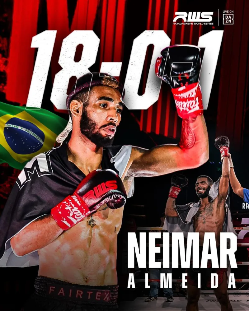 Neimar Almeida volta ao RWS para encarar experiente tailandês