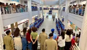 Alunos do Colégio Militar Anísio Teixeira são promovidos e recebem homenagens por desempenho no primeiro semestre