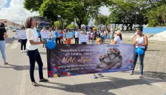 Caminhada pelo Autismo reúne famílias e levanta reivindicações por mais apoio em Teixeira de Freitas   