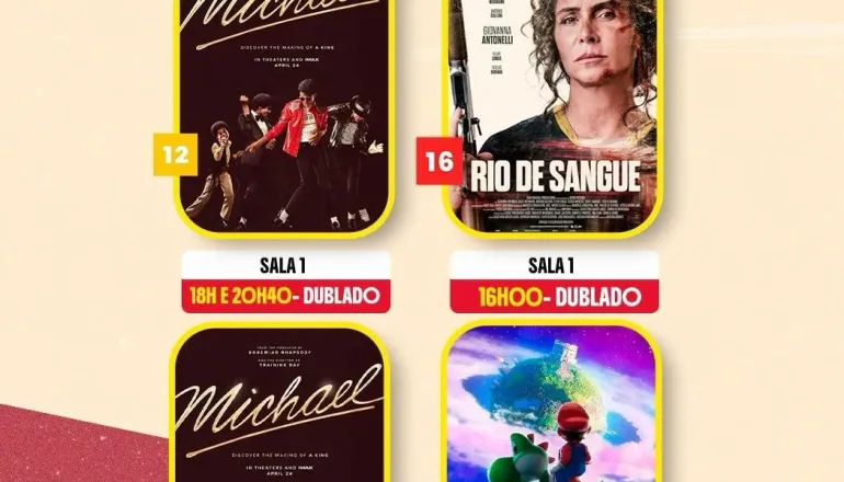 Cine Teixeira divulga nova programação com opções para todos os públicos   