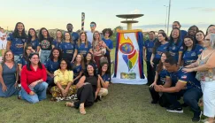 CPM Anísio Teixeira celebra 20 anos com abertura da 2ª Olimpíada Estudantil e revezamento da Tocha Olímpica