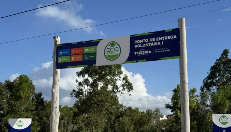 EcoPonto oferece descarte adequado de resíduos e contribui para uma cidade mais limpa e organizada