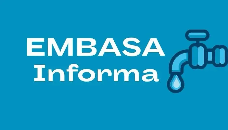Embasa informa interrupção no abastecimento de água nesta sexta (06) em Teixeira de Freitas