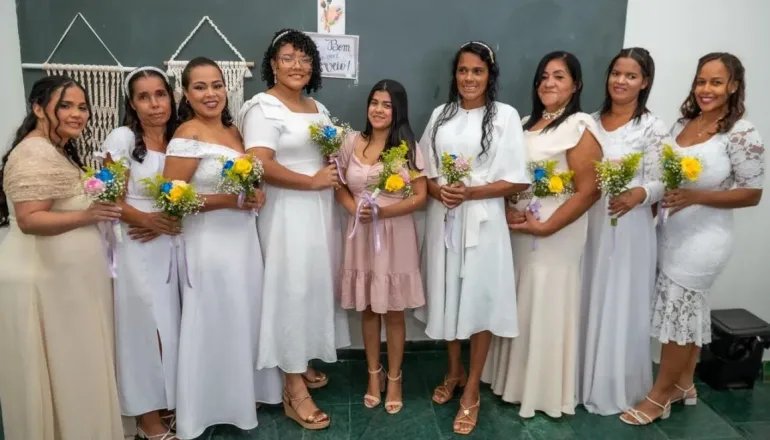 Emoção e cidadania marcam o 2º Casamento Comunitário em Teixeira de Freitas