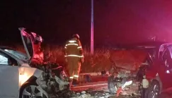 Grave acidente na madrugada desta sexta-feira na BR-101 deixa dois mortos em Teixeira de Freitas