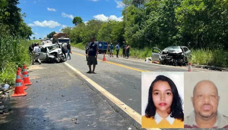 Identificados motoristas mortos em colisão frontal na BR-101, em Caravelas
