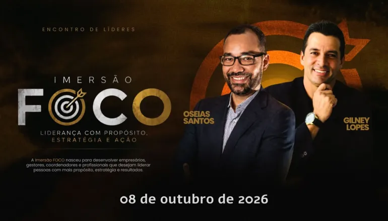 Imersão FOCO reúne líderes e empresários para um dia de desenvolvimento e transformação em Teixeira de Freitas