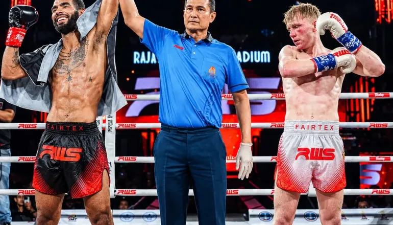Neimar Almeida vence na estreia no RWS, na Tailândia