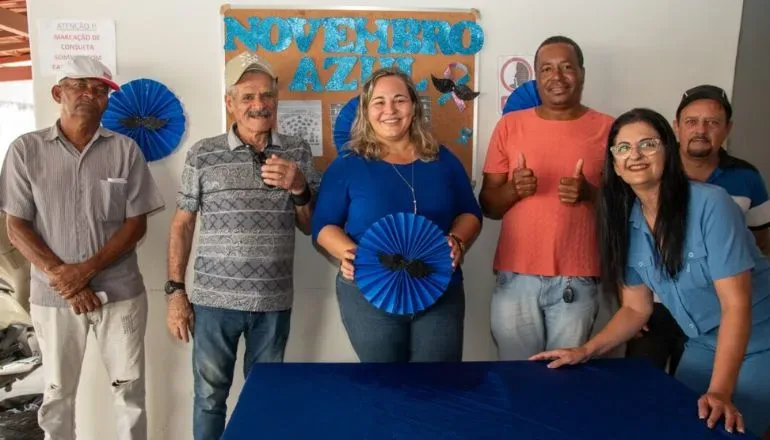 Novembro Azul: confira programação dos postos de saúde em Teixeira de Freitas sobre a conscientização sobre o câncer de próstata