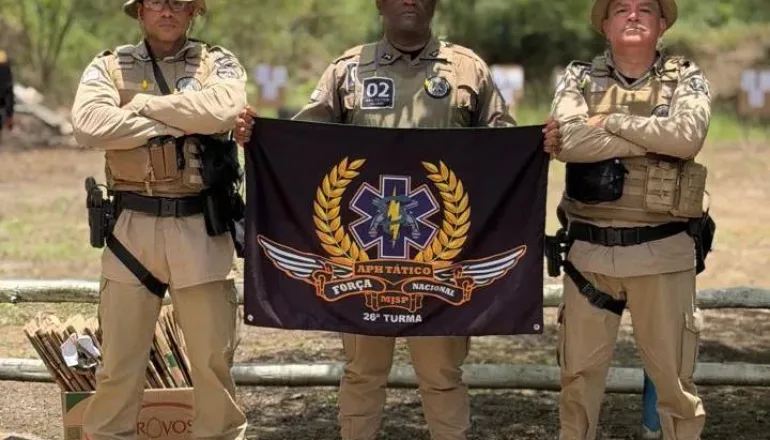 Oficiais da 87ª CIPM concluem curso de APH Tático em Teixeira de Freitas