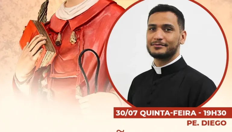Paróquia São Lourenço inicia a festa do padroeiro nesta quinta (30) com programação religiosa e quermesse