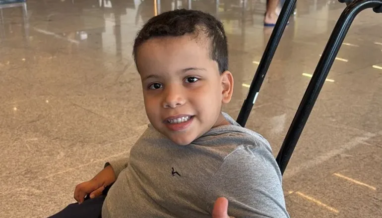 Pequeno João Maicon precisa da solidariedade de todos para continuar lutando pela vida e pela esperança