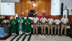 Polícia Militar é homenageada durante missa na Igreja Matriz São Pedro