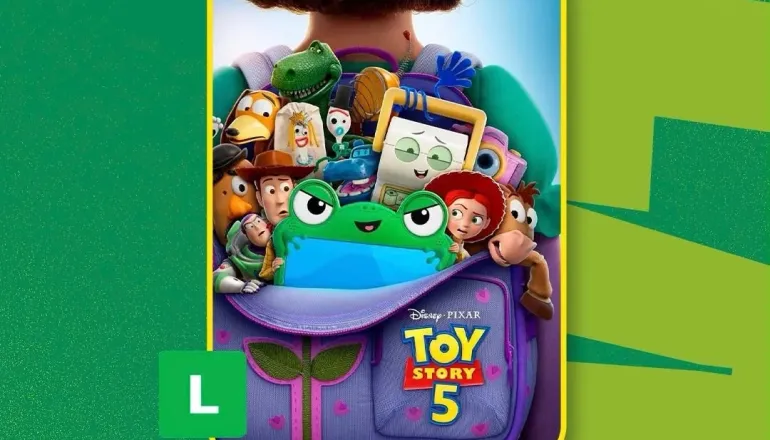 Pré-estreia de Toy Story 5 acontece nesta quarta-feira no Cine Teixeira
