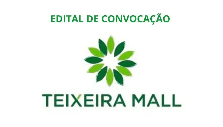 Shopping Teixeira Mall Center convoca condôminos para Assembleia Geral Ordinária no dia 15 de outubro