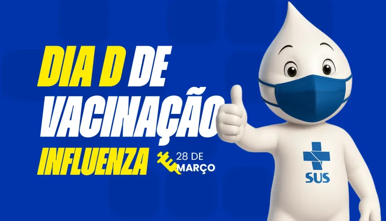 Teixeira de Freitas realiza Dia D de vacinação contra a Influenza neste sábado (28)