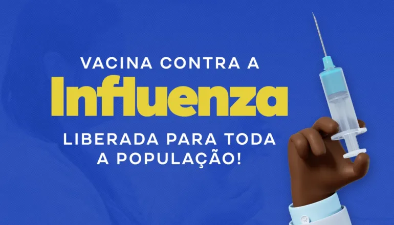Vacina contra a Influenza está liberada para toda a população em Teixeira de Freitas